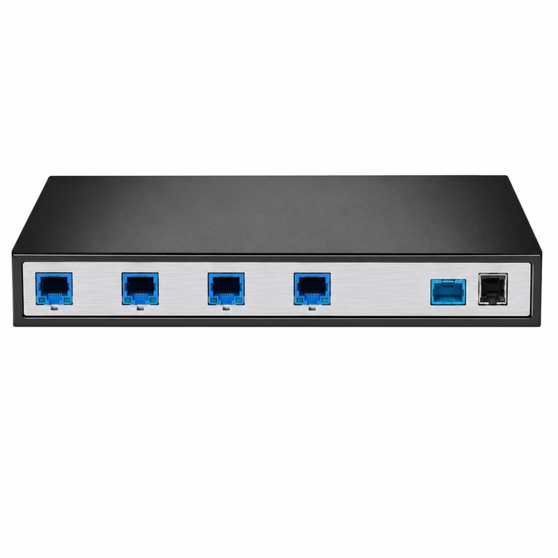 Divisor óptico activo PoF PoF0401