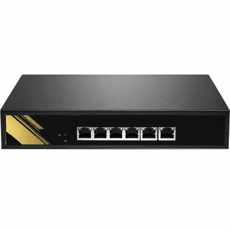 Switch PoE gestionado en la nube SPB-5060S-06GN-SA