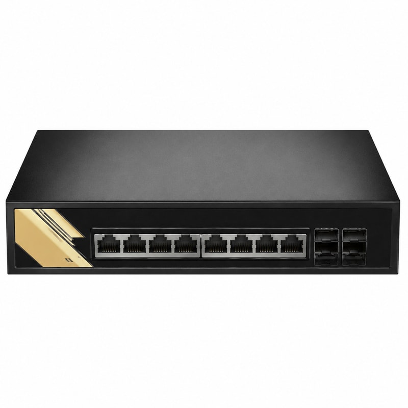 SPB-5082-08G2GS-SC-V2 Conmutador PoE no gestionado totalmente Gigabit para empresas