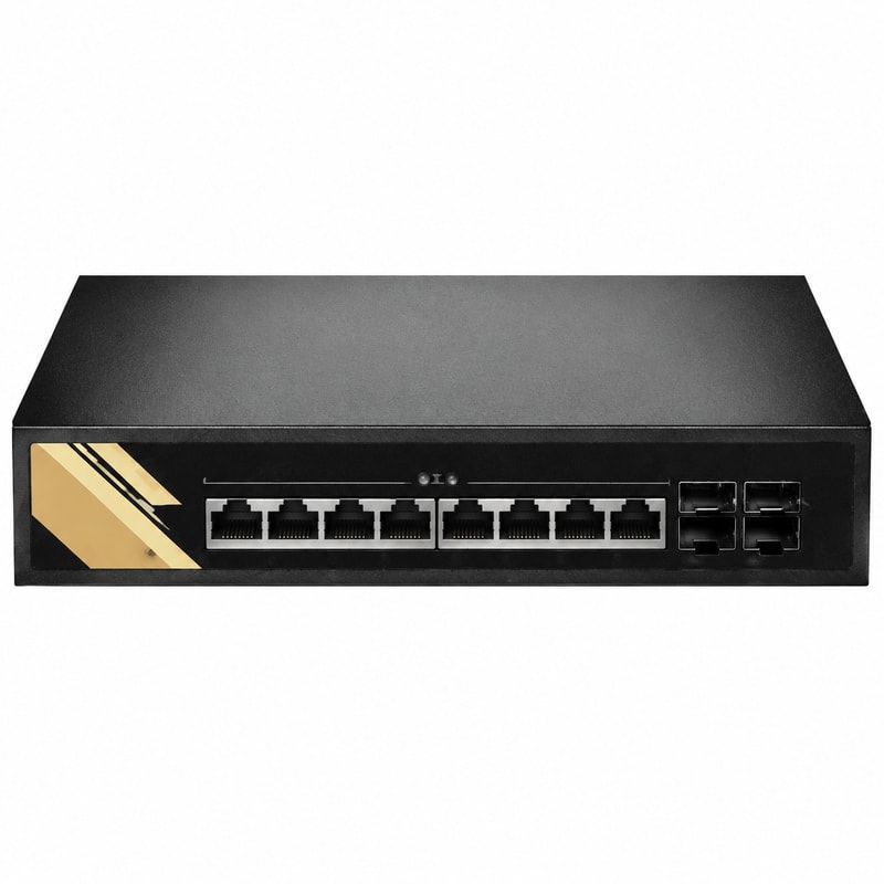 SPB-5082-08G2GS-SC Conmutador PoE no gestionado totalmente Gigabit para empresas