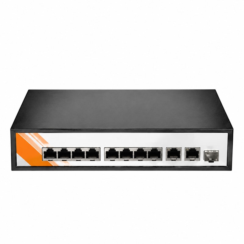 SPC-5101-08F2G1GS-IC Conmutador PoE no gestionado con uplink Gigabit