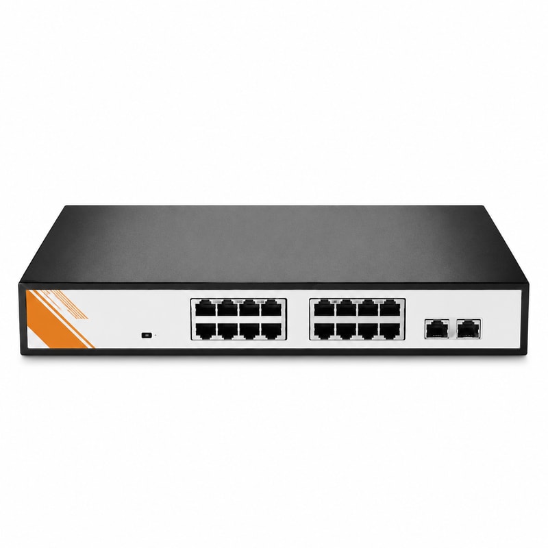 SPC-5180-18GN-ID Conmutador PoE totalmente Gigabit no gestionado para videovigilancia
