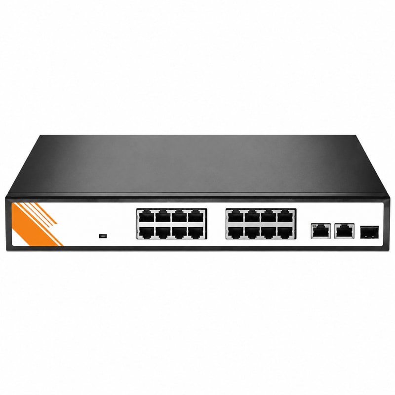 SPC-5181-16F2G1GS-ID Conmutador PoE no gestionado con uplink Gigabit