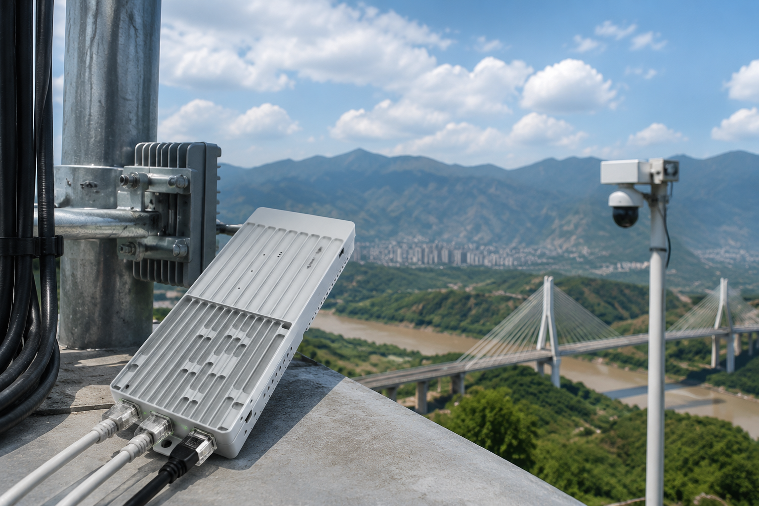 Wireless Bridge for Remote Video Surveillance: Planning Guide